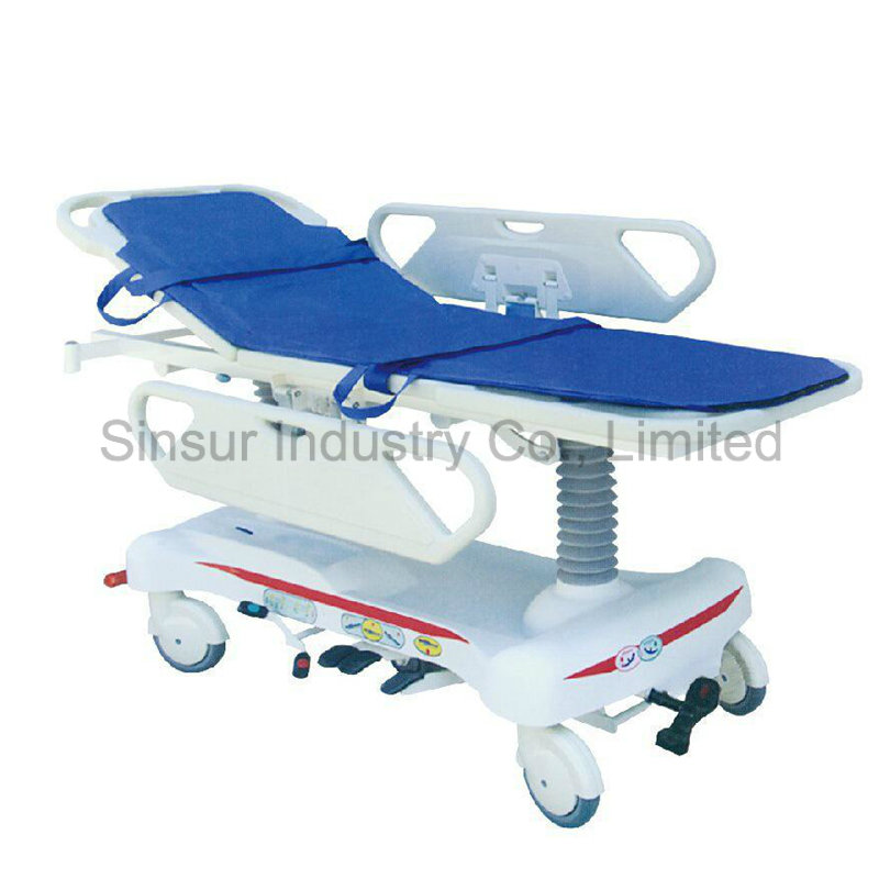 Hydraulic Patient Transport Electric Emergency Trolley/ Stretcher