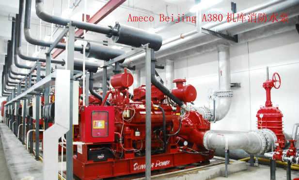 Wandi Brand Fire Pump Set Used in Beijing Airport 300kVA-1250kVA