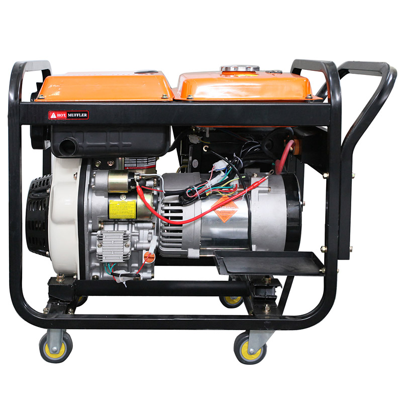 Diesel Generator with Air-Cooled Engine (5KW)