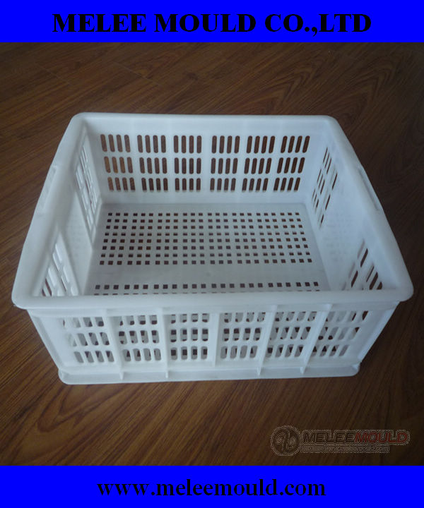 Plastic Mold in Moulding for Crate Tool with 5 Drops Hot Runner (MELEE MOULD-417)