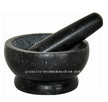 Marble Mortars and Pestles 9X6.5cm
