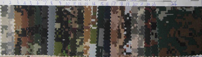 Polyester Printing 600d Oxford Digital Camouflage Fabric for Military