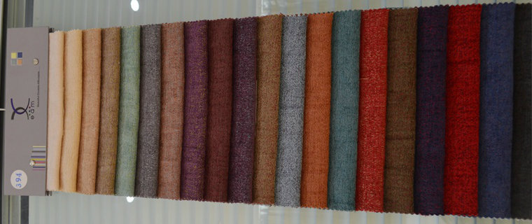 Plain Chenille Fabric for Sofa Packing in Rolls (EDM0241)