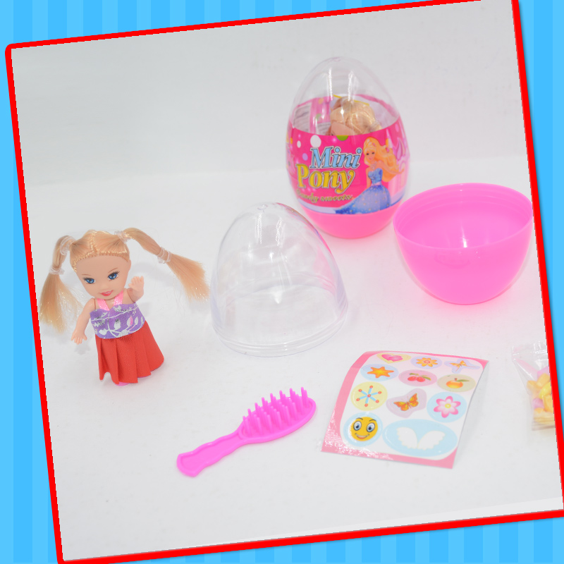 Surprise Egg Container Toy with Candy