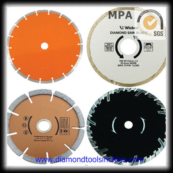 Good Performance Diamond Saw Blade for Stone Marble Granite Concrete