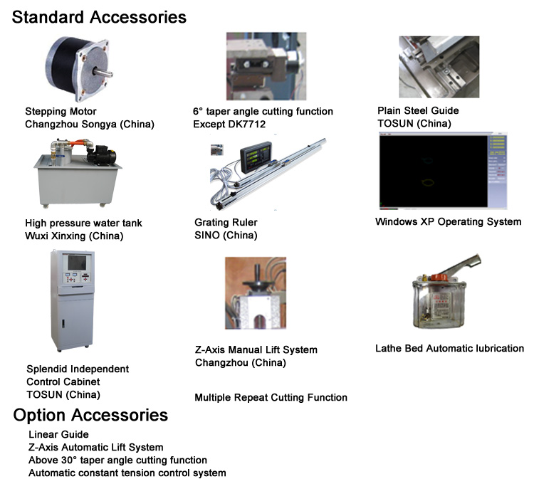 Economical CNC Wire Cutting Machine (Series SJ/ DK7780)