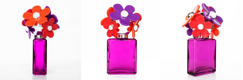 Classial Femele Perfume with Flower Cap