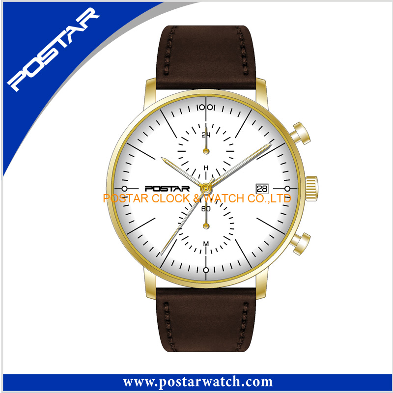 Classic Stainless Steel Fashion Custom OEM Men Gift Watch