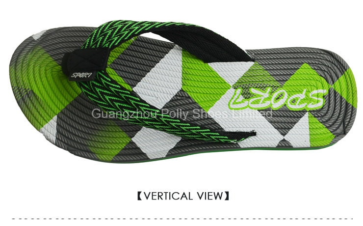 Men Logo Print EVA Sole Men Custom Flip Flop