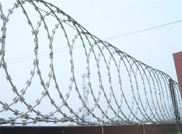 Razor Barbed Wire Hot-Dipped/Electric Galvanized