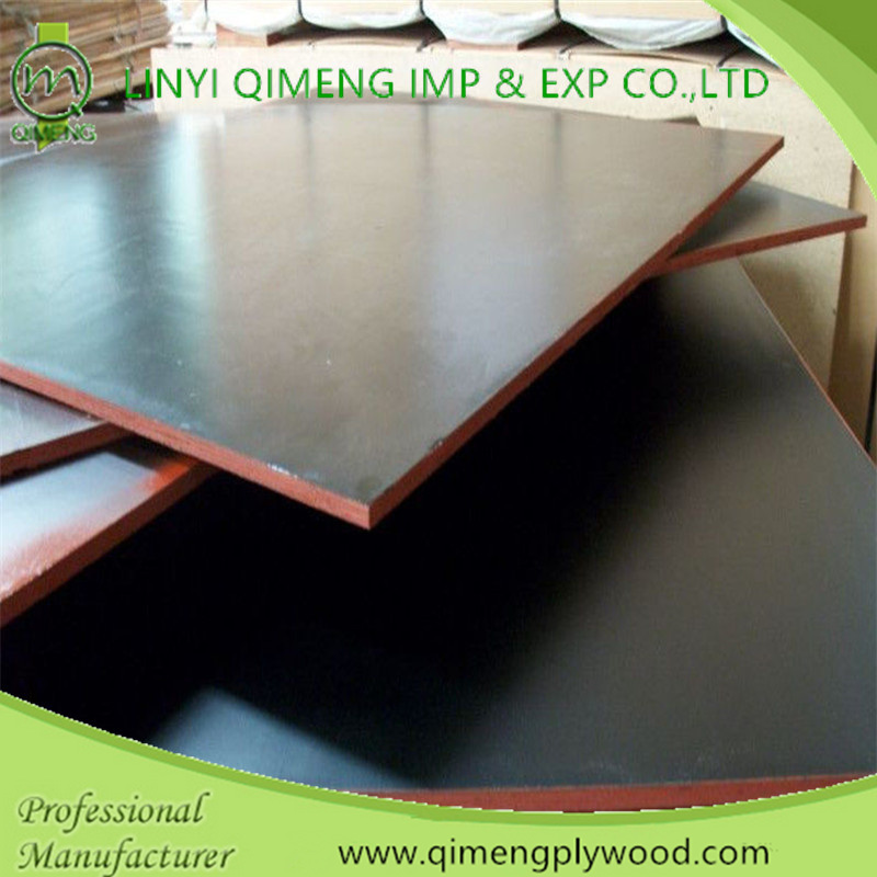 Waterproof Glue 12mm Black Film Faced Plywood for Construction