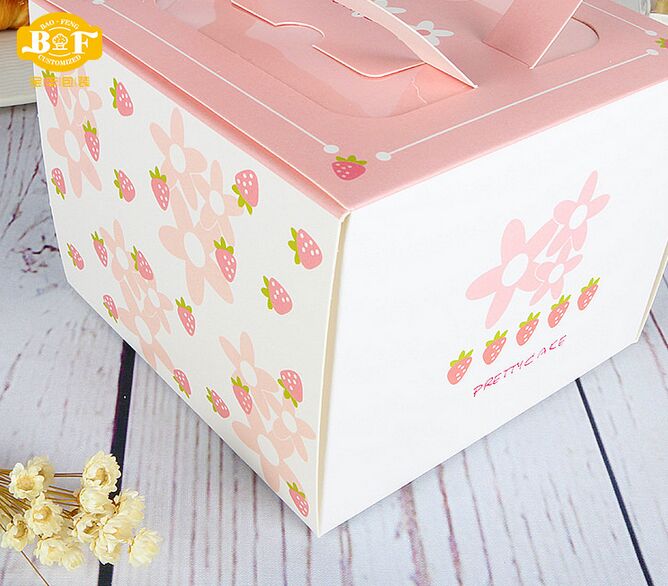 Custom Printed Portable High-Quality Luxury Creative Mini Cake Boxes