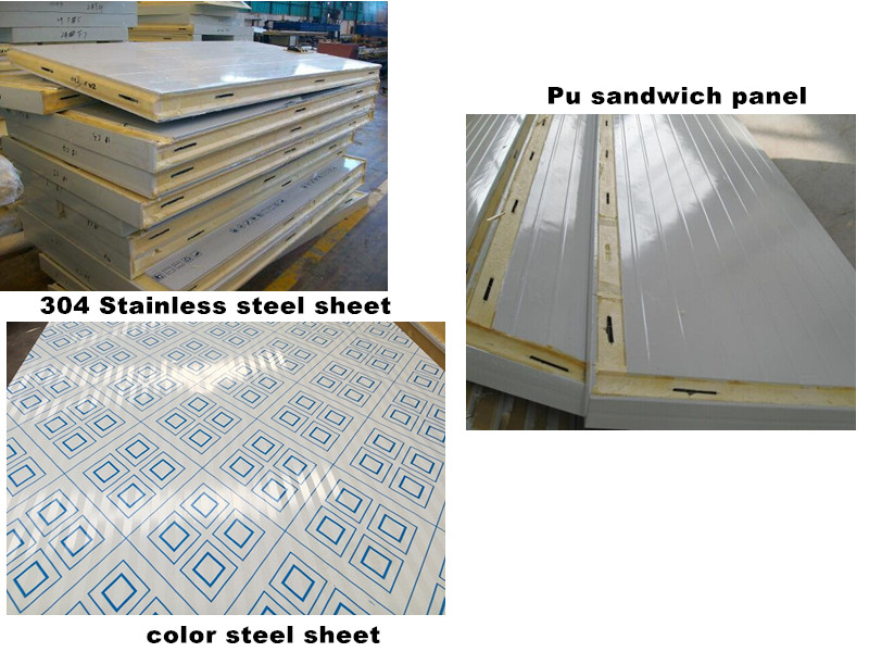 Polyurethane Sandwich Panels Type and Metal Panel Material PU Sandwich Panel