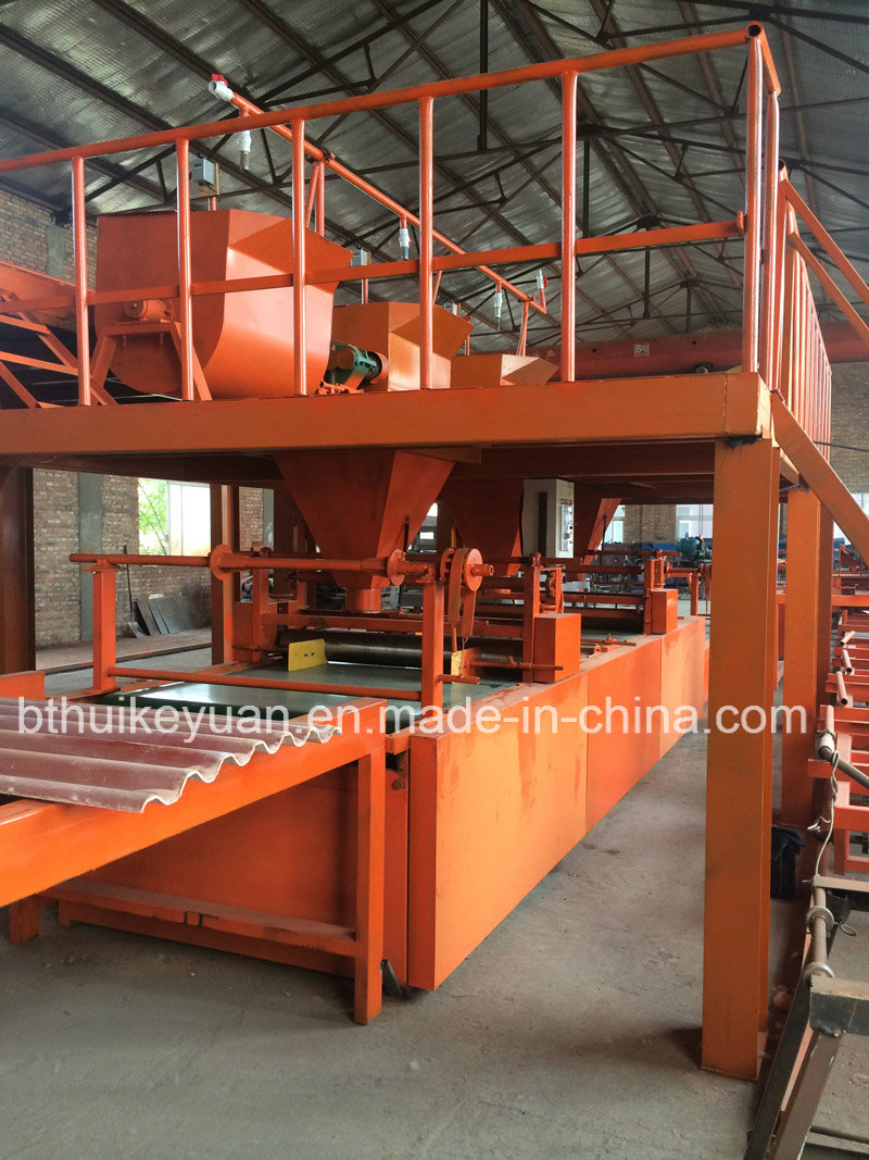 New Material Cement Fiber Roof Tile Machine Production Line