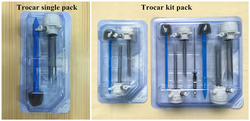 Disposable Surgical Bladeless Blunt Tip Trocars with Ce ISO Certificate