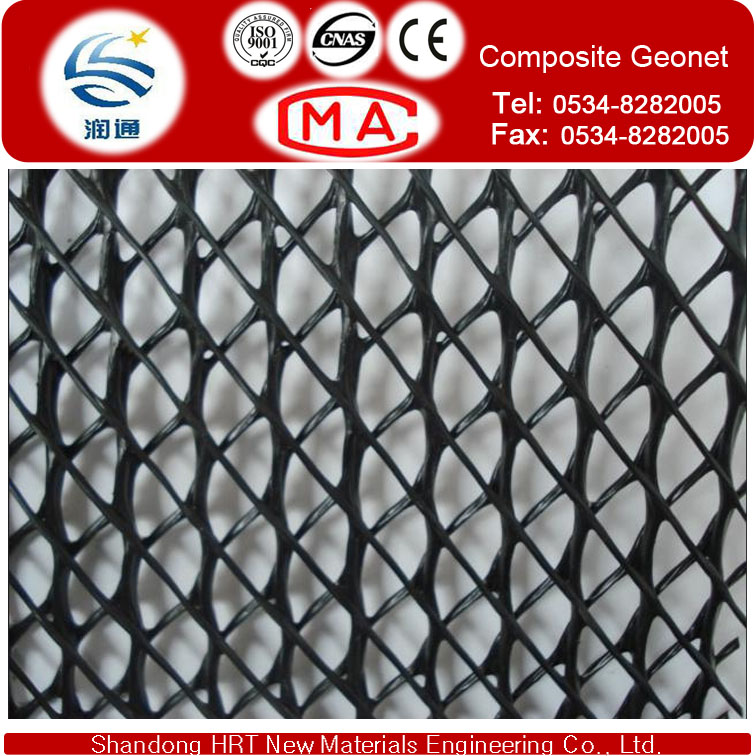 4.0mm Geonet with Geotextile for Filter and Drainage and Protection