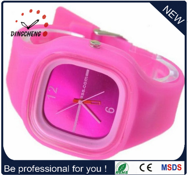 Colors Fashion Jelly Silicone Wristwatches (DC-970)