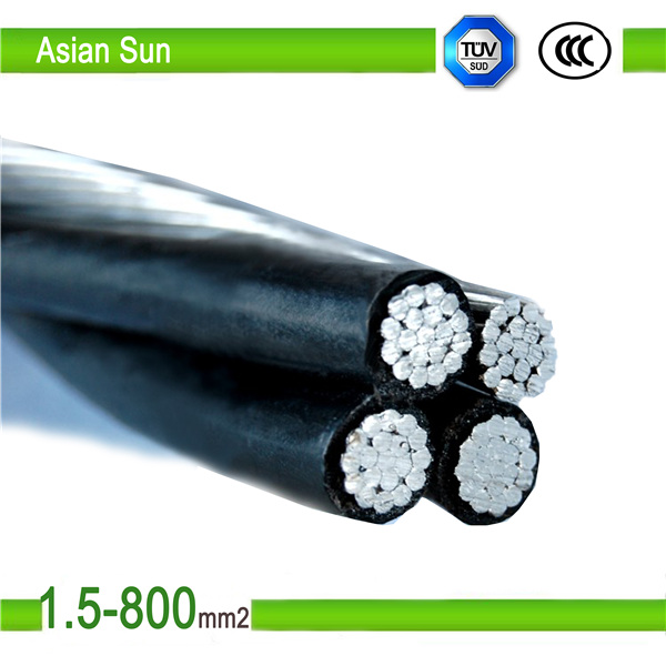 Low Voltage Type and Aluminium Conductor Material Overhead ABC Cable