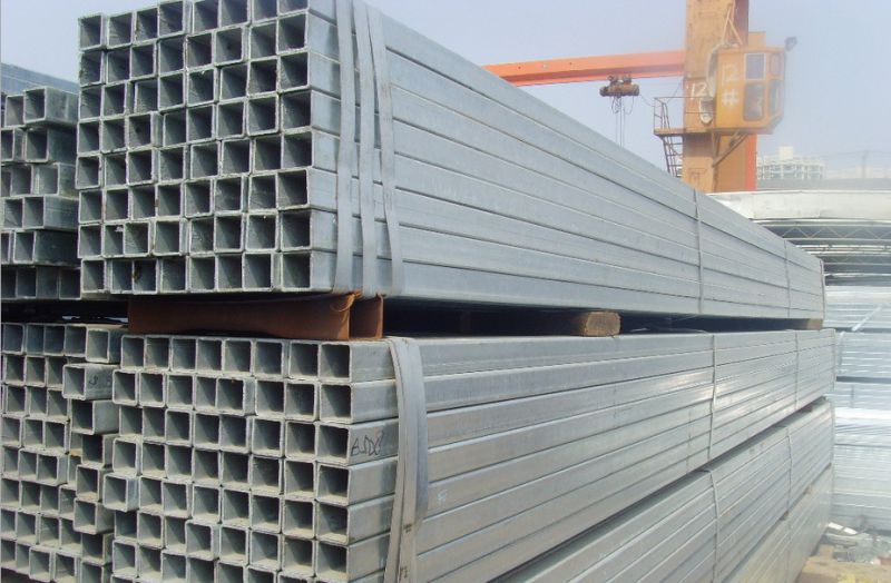 S235j2 Hot-DIP Galvanized Square Steel Pipe