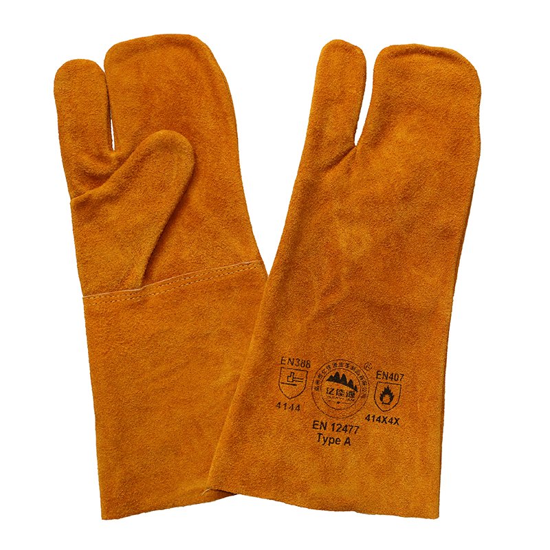 Safety Cowhide Leather Welders Gloves From Gaozhou, China