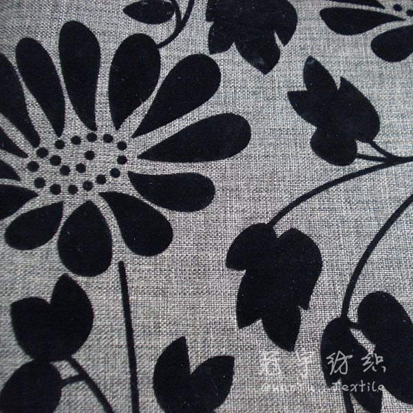 100% Polyester Linen Fabric with T/C Backing for Chair Covers