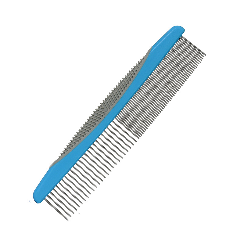 ABS and Stainless Steel Pet Grooming Tools Pet Combs (HN-PG358)