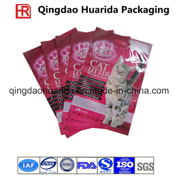 Customized Cat Litter Plastic Bag Manufacturer with Colorful Printing