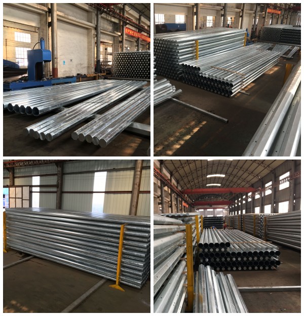 40FT Nea Galvanized Steel Electric Pole