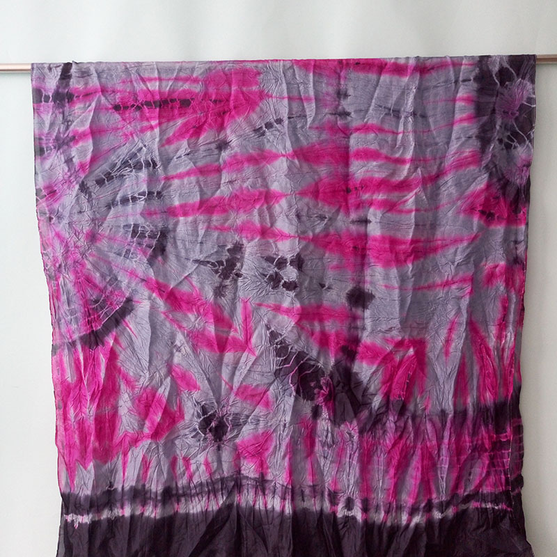 Ladies Fashion Elegant Silk Tie-Dye Scarves