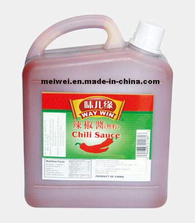 Hotseller 2.5kg Chili Sauce in Plastic Bottle