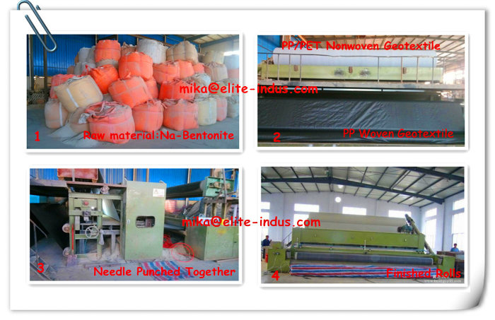 Waterproofing Geosynthetics Clay Liner Gcl