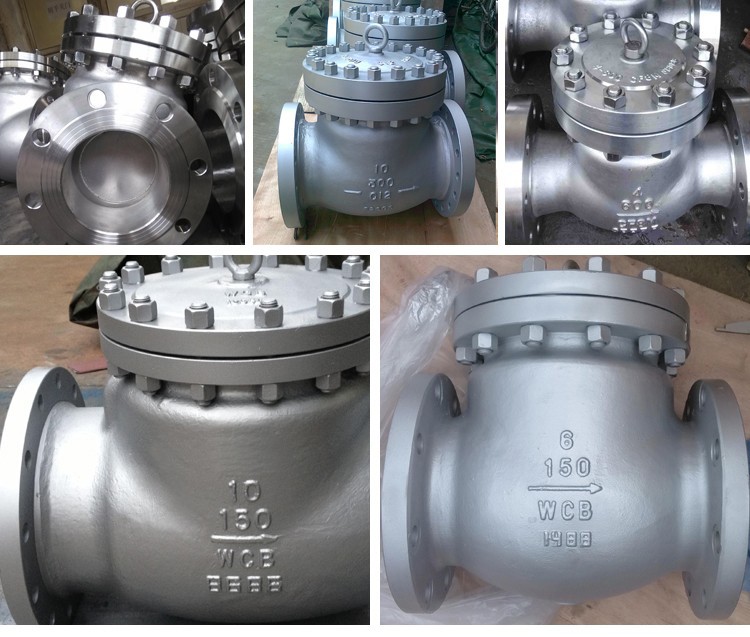 1500lb Cast Steel Bc Flanged Swing Check Valve/Non-Return Valve