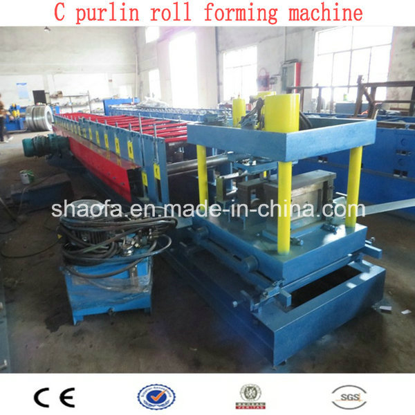 C Section Purlin Cold Roll Forming Machinery (AF-C80-300)