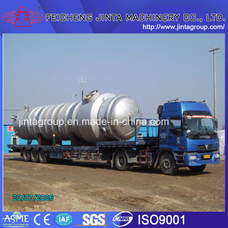 Chemical and High Salinity Wastewater Mltiple-Effect Forced Circulation Evaporator