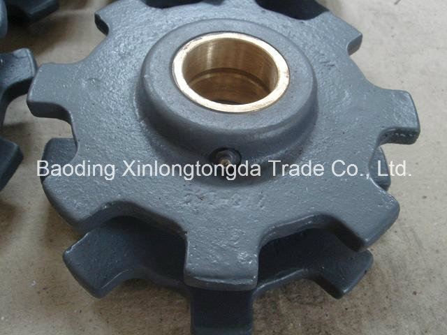 Sand Casting Steel Transmission Gear with Grey Color