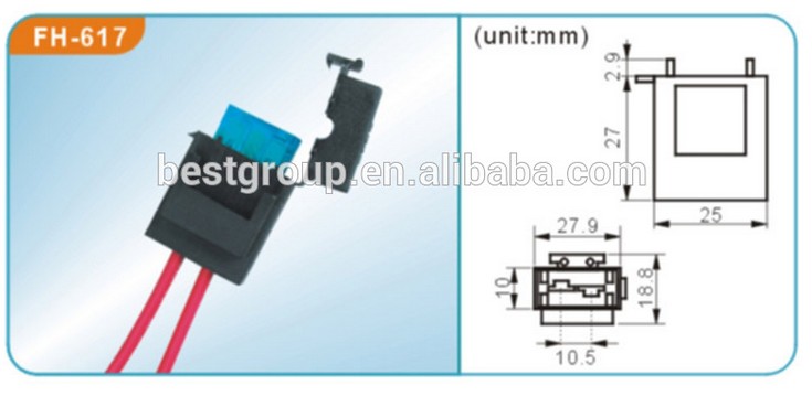 Waterproof Power Type in Line Fuse Holder