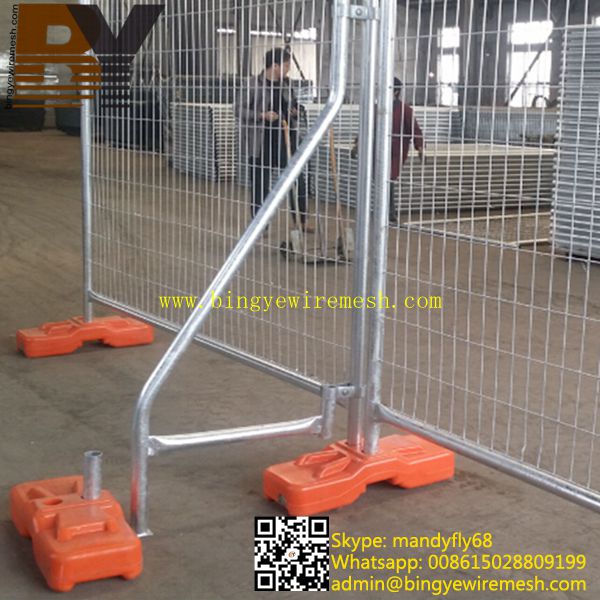 Chain Link Temporary Fence Iron Fence Crowd Control Barrier Mesh Fencing