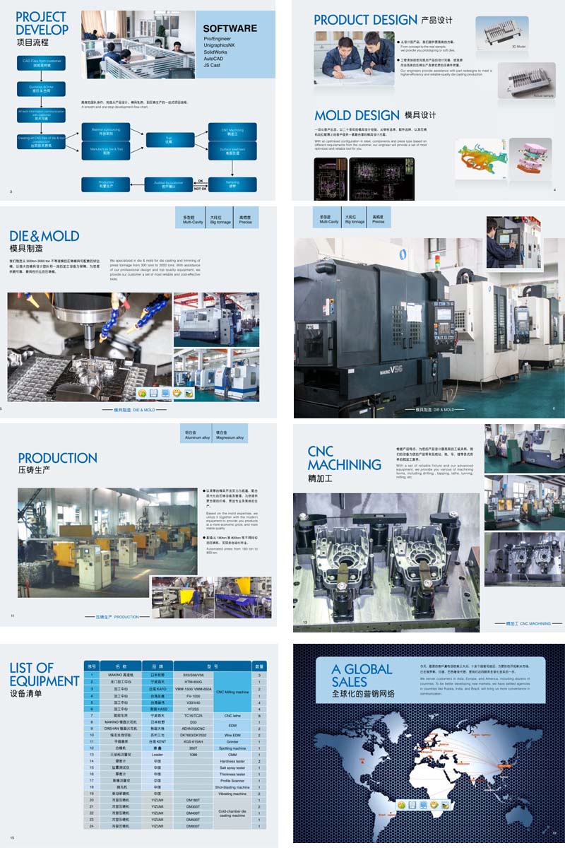 Magna Brand Magnesium High Pressure Die Casting Vehicle Seating