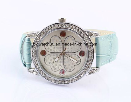 Girls Fashion Leather Band Bracelet Wrist Watches