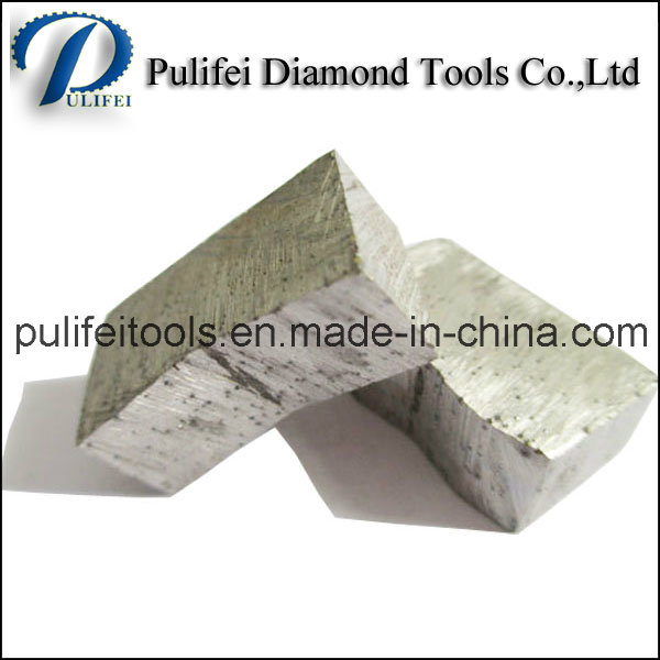 Multi-Layer No-Layer Sandwich Type V Shape Stone Cutting Segment