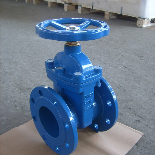 Non Rising Stem Resilient Seated Flange Gate Valve with Position Indicator