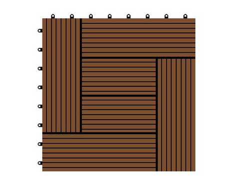 300*300*22 WPC/ Wood Plastic Composite DIY Floor