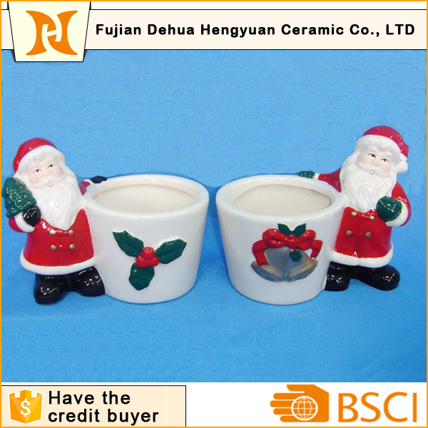 Christams Gift of Ceramic Desk Flower Pot for Decoration