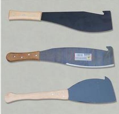 Carbon Steel Sugarcane Machete with Wood and Plastic Handle