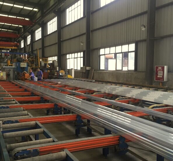 Series Aluminum Extrusion Extruded Aluminium Profile Construction Material