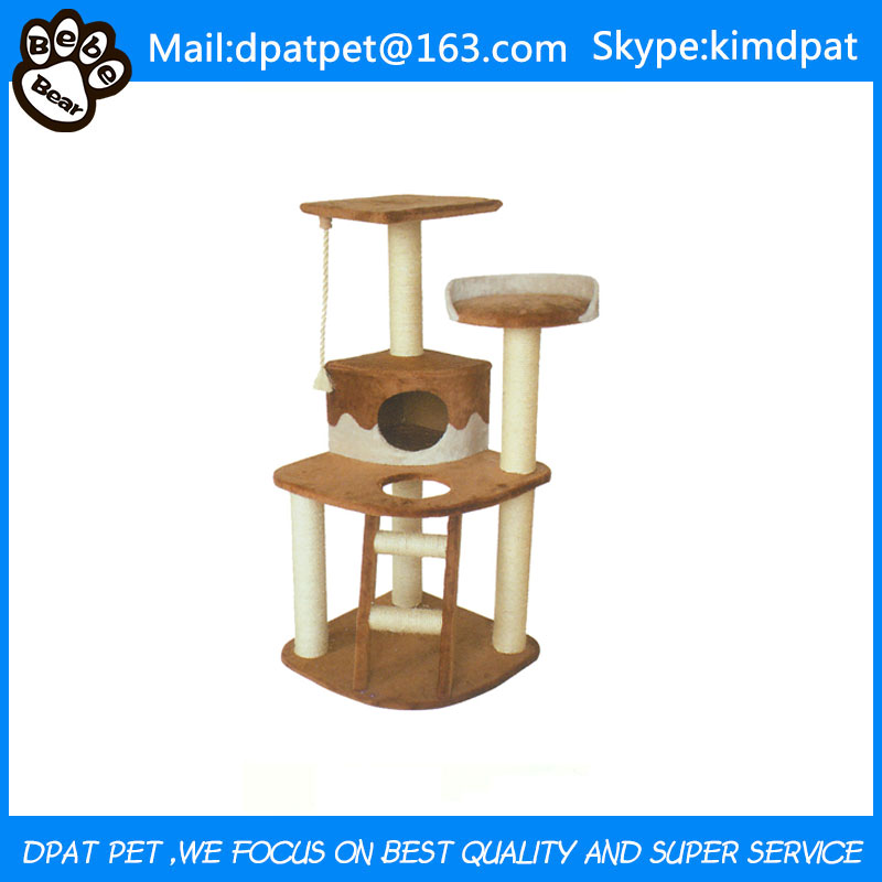 Factory Supply Higher Quality Cat Tree Scratcher
