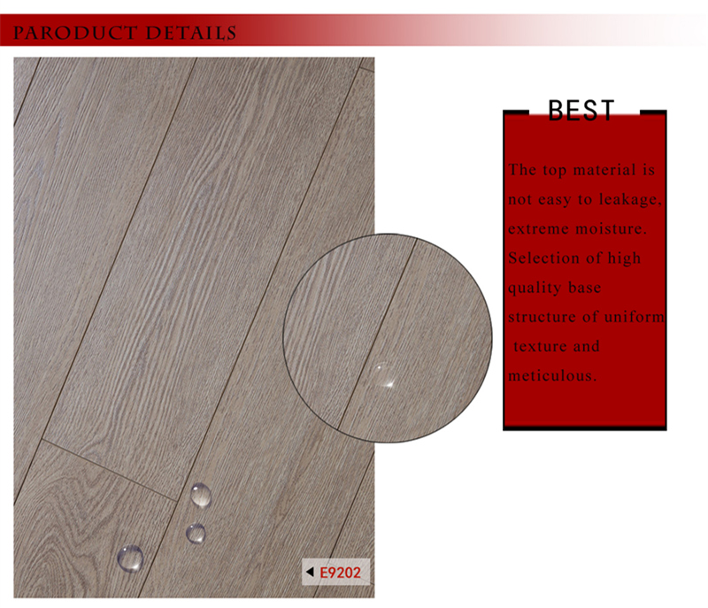 Embossed-in-Register AC4 E0 HDF Laminate Flooring