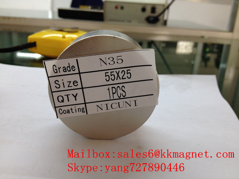 neodymium magnet stop water meter N35 55X25 N42 55X25