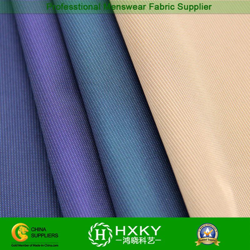 Polyester Stripe Yarn Dyed Fabric in Men's Casual Jacket or Shirt