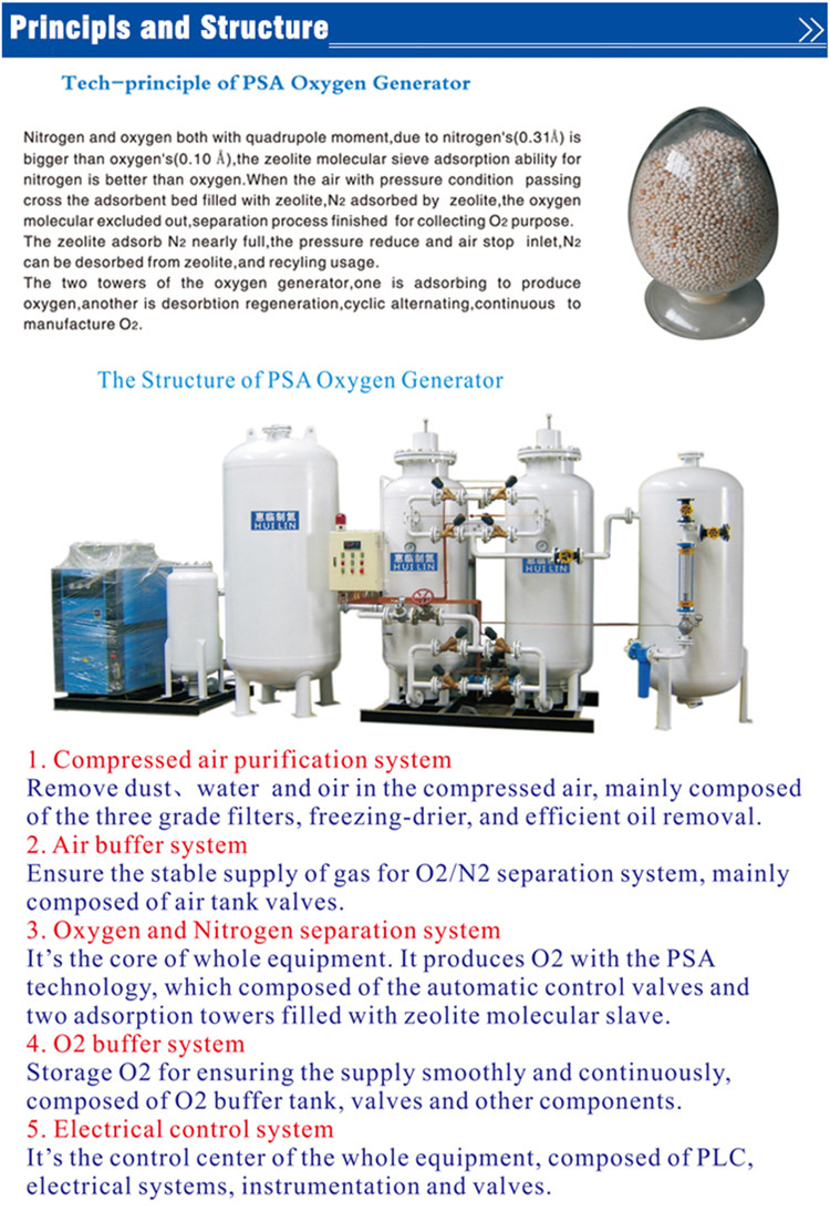 Guangzhou Psa Oxygen Generator (ISO9001, CE)